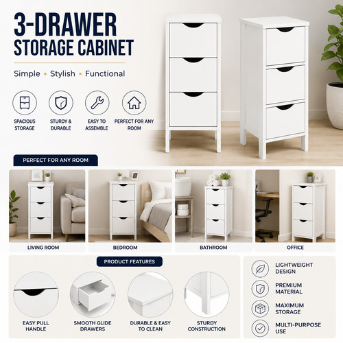 Slim drawer bathroom cabinet - slim,