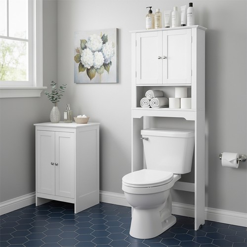 Over the toilet storage rack - the,