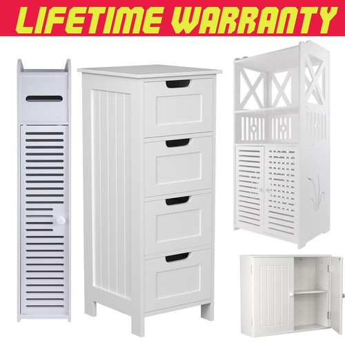 Bathroom white cabinet shelf - bathroom,