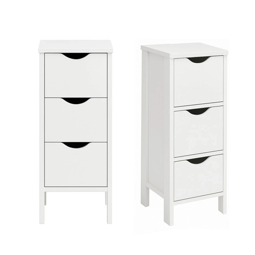 Slim drawer bathroom cabinet - bathroom,