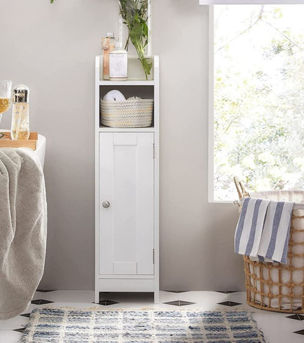 Slim bathroom storage cabinet - storage,