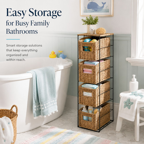 Bathroom storage unit - storage, 4