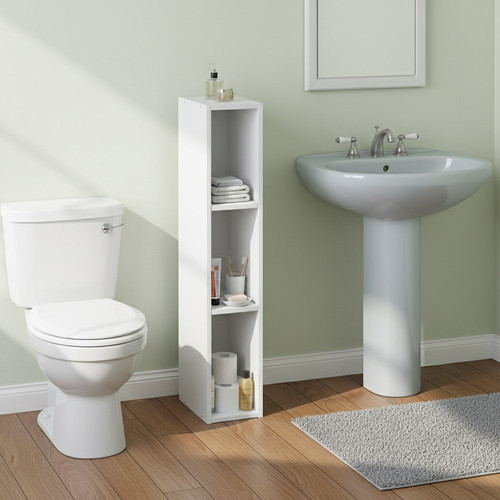 Tier bathroom floor - 3-tier,