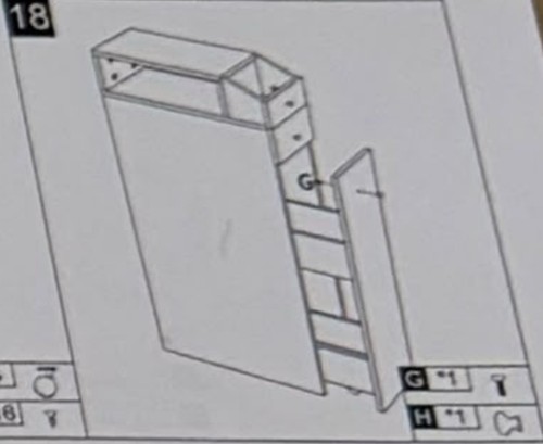 Slim slide out bathroom - slim, slide-out