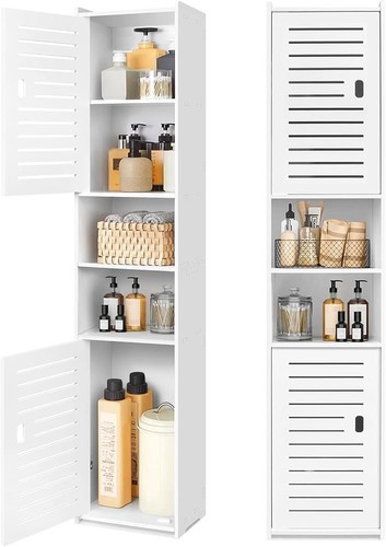 Tall bathroom storage cabinet - storage,