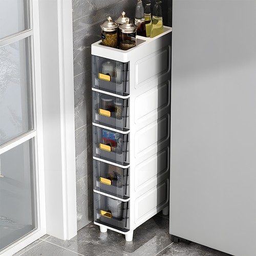 Slim bathroom storage cabinet - bathroom,
